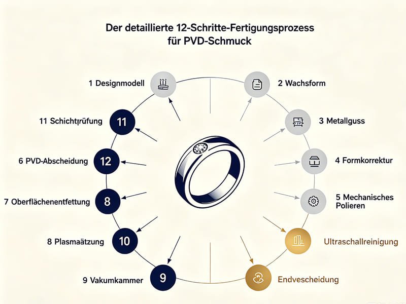 PVD-Vergoldung erklärt