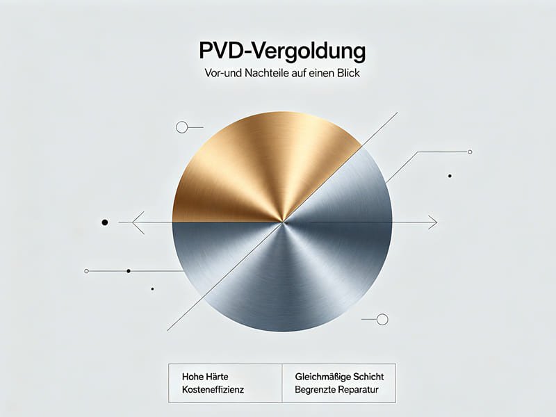 PVD-Vergoldung erklärt
