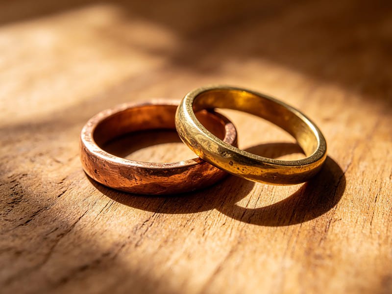 Warum färbt Schmuck die Haut grün