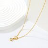 Wasserfestes Schmuckset mit Perlmutt-Stern und Zirkonia – Halskette & Ohrstecker aus 18K PVD vergoldetem Edelstahl (1) Wasserfestes Schmuckset mit Perlmutt-Stern und Zirkonia – Halskette & Ohrstecker aus 18K PVD vergoldetem Edelstahl