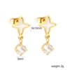 Wasserfestes Schmuckset mit Perlmutt-Stern und Zirkonia – Halskette & Ohrstecker aus 18K PVD vergoldetem Edelstahl (5) Wasserfestes Schmuckset mit Perlmutt-Stern und Zirkonia – Halskette & Ohrstecker aus 18K PVD vergoldetem Edelstahl